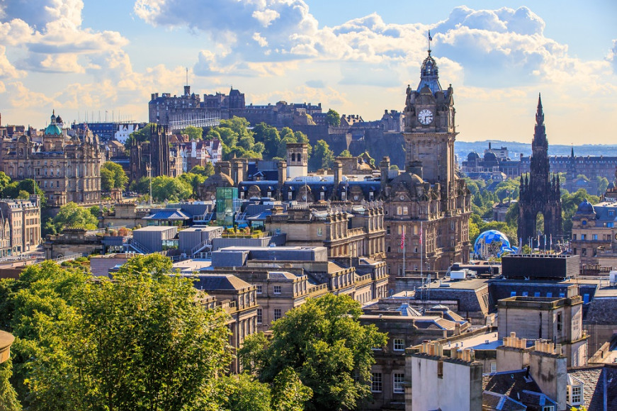City in Scotland 