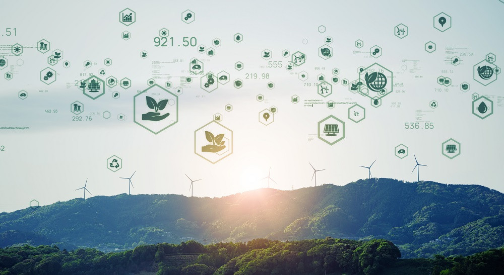 Digital ESG Concept